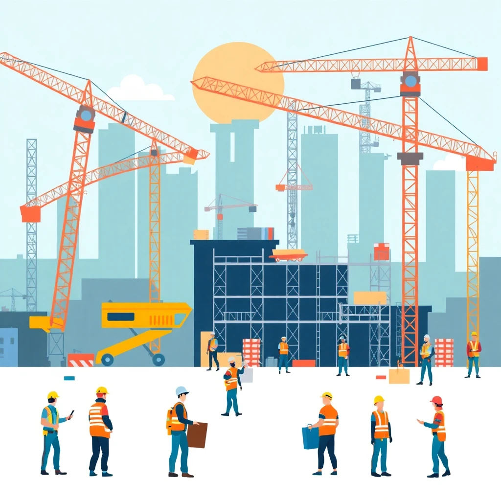 Year-round construction work